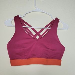 Ideology Pink Sports Bra Size S Ideology